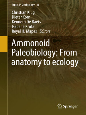 cover image of Ammonoid Paleobiology